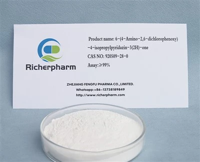 6-(4-آمینو-2،6-دی کلروفنوکسی)-4-ایزوپروپیل پیریدازین-3(2H)-one CAS 920509-28-0